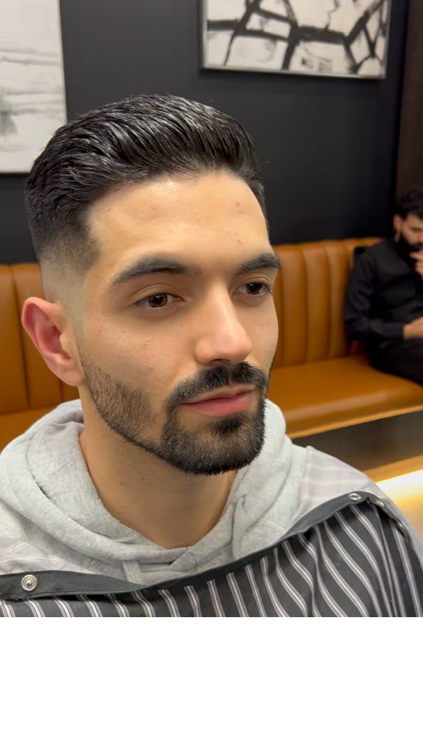Precision haircut result at Iconic Cuts Barbershop